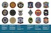 United States Navy Helicopter Patches: Helicopters  Commands  Schools  Wings  Squadrons  978076435012253