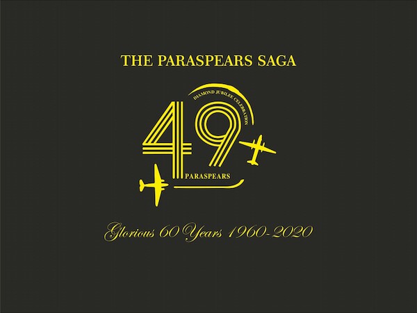 The Paraspears Saga - 49 Sqn Indian Air Force Glorious 60 years  1960-2020  PARASPEARS