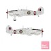 Hawker Hurricane MK1 (Rhodesian Air training Group in Silver) SO314412
