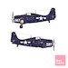 Grumman FM2 Wildcats (US Navy NAMU) SO314413