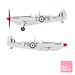 Spitfire LF16e (Royal Auxiliary AF in Silver)  SO314419