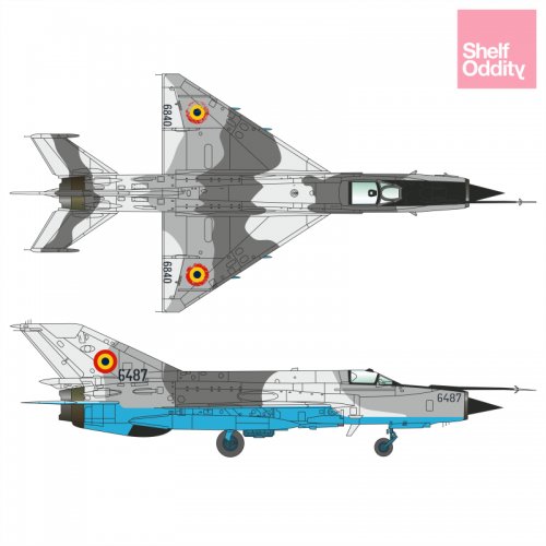 Mikoyan MiG21 Lancer (Romanian AF) SO31443