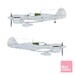 Curtiss P40M/N Warhawk Stencils SO314450