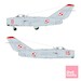 Polish AF Mig15's (S102, Lim1, Lim2)  SO314474