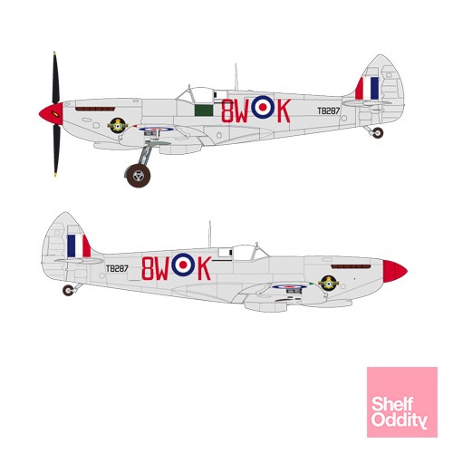 Spitfire LF16e (Royal Auxiliary AF in Silver)  SO314419