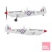 Spitfire LF16e (Royal Auxiliary AF in Silver)  SO314419