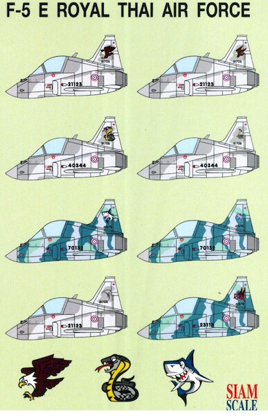 Royal Thai Air force F5E/F Tiger eggcraft SSN-COMPACT-1
