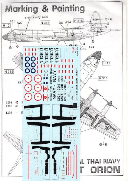 Lockheed P3T Orion (Royal Thai Navy) SSN14411