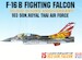 F16A Fighting falcon (Royal Thai AF 50 000 hrs, 15th ann 103sq in colur) F16A/B