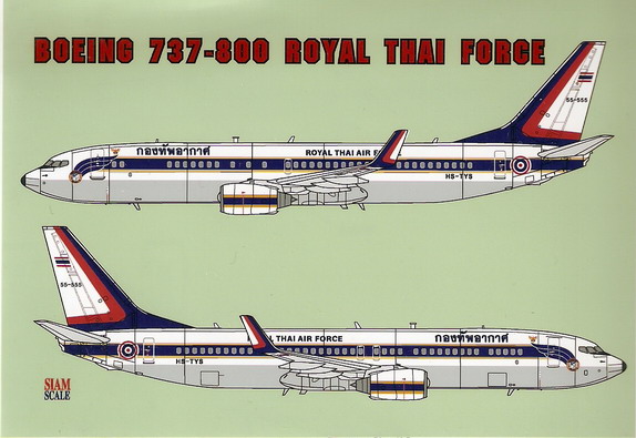 Boeing 737-800 (Royal Thai Air Force) SSN14426