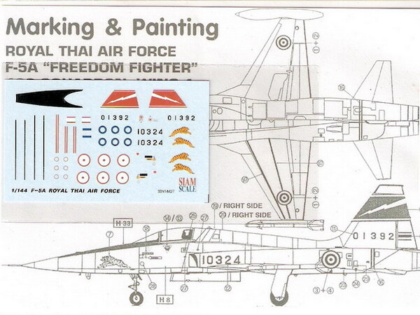 F5A Freedom Fighter (Royal Thai AF) SSN14427