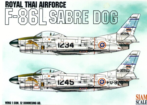 F86L Sabre (Royal Thai AF)  SSN14443