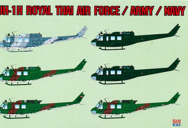 Bell 2UH1H Huey (Royal Thai Air force / Army / Navy)  SSN14456