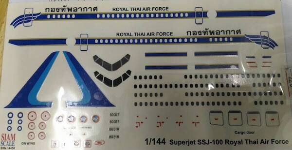 Sukhoi SSJ100 Superjet (Royal Thai Air Force) SSN14458
