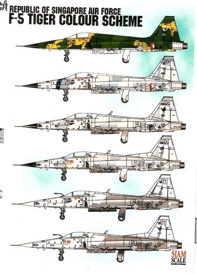 F5E/F Tiger (Republic of Singapore Air force)  SSN14459