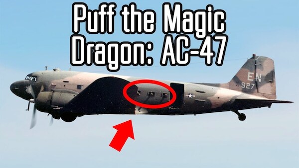 AC47 Dakota Gunships (USAF 2x) SSN144C47