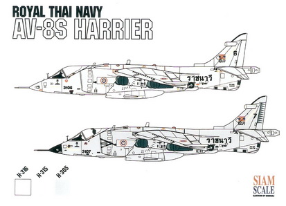 AV8S Harrier (R. Thai Navy) SSN24001
