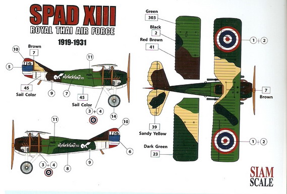 Spad 13 (Royal Thai Air Force) ssn32010