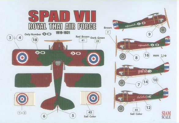 Spad VII (Royal Thai AF)  ssn32024