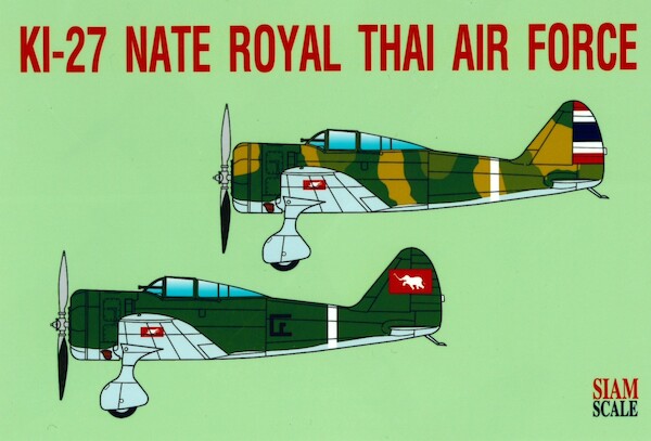 Nakajima Ki27 Nate   (Royal Thai AF)  ssn32025