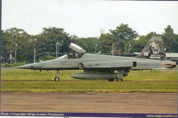 Northrop F5E Tiger II 30th Anniversary (R. Thai AF) SSN32030