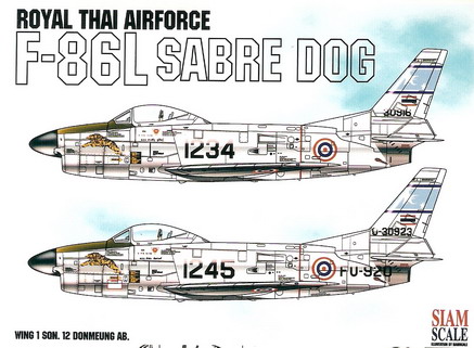 F86L Sabre Dog (Royal Thai AF)  SSN32035