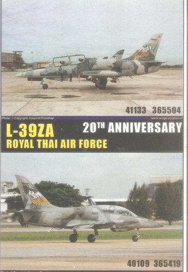 L39ZA Albatros (20th anniversary Royal Thai Air Force)  SSN32040