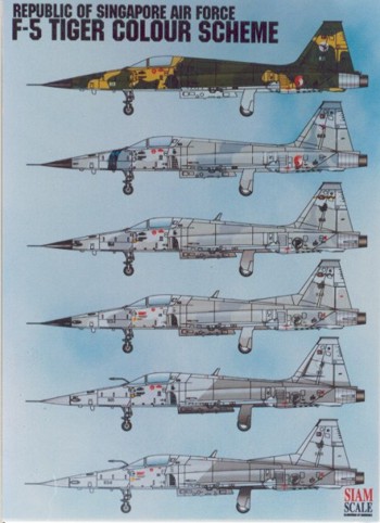 F5S/F Tiger II (Singapore AF) SSN48006