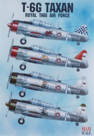 North American T6 Texan (Royal Thai AF) SSN48015