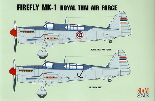 Fairey Firefly MK1 (Royal Thai Air Force)  SSN48039