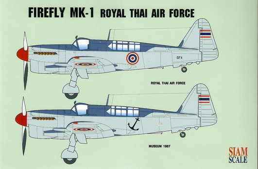 Fairey Firefly MK1 (Royal Thai Air Force) SSN48039