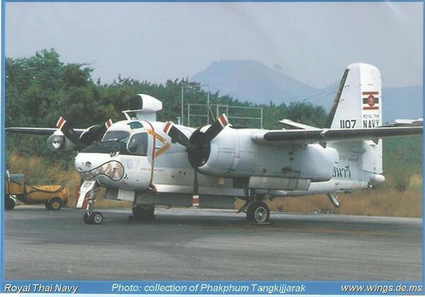 Grumman S2F Tracker (Royal Thai Navy) (BACK IN STOCK)  SSN48045A