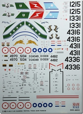 F86F-40 Sabre (Royal Thai Air Force)  SSN48052-new