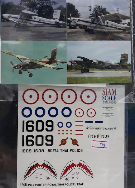 PC6 Turbo Porter (Royal Thai AF, Thai Police ) SSN48060
