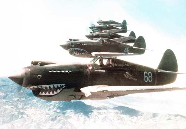 P40C Tomahawk 'Flying tiger" SSN48062