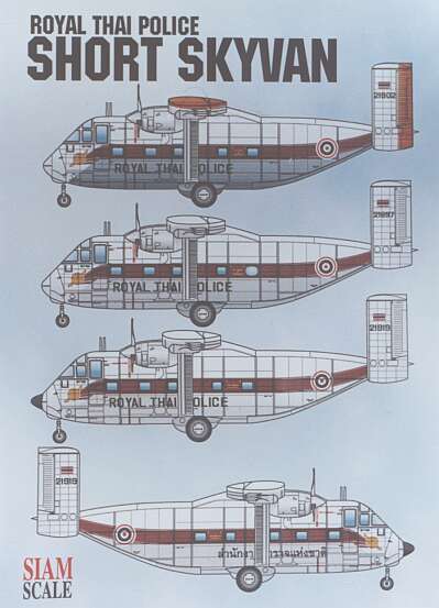 Short Skyvan (R. Thai Police) SSN72008