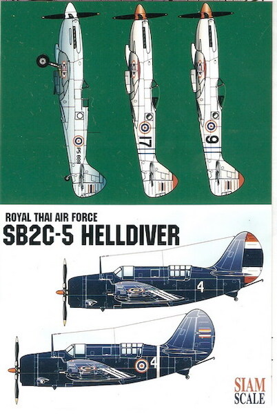 Spitfire MK14E/PR19 & SB2C-5 Helldiver (Royal Thai AF) SSN72018