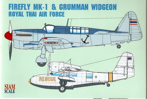 Grumman Widgeon, Fairey Firefly MK1 (Royal Thai Navy)  SSN72019