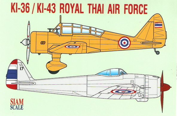 Ki36 "Ida" & Ki43 "Oscar" (Royal Thai Air Force)  ssn72038