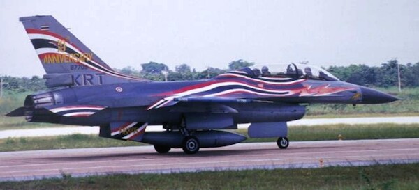 F16A/B Fighting Falcon (103sq 10th anniversary Royal Thai AF) SSN72057