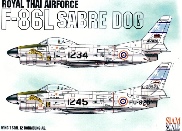 F86L Sabre Dog (Royal Thai AF) SSN72061