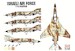 F4E Phantom English and Hebrew stencils (Israeli AF/USAF) F4E