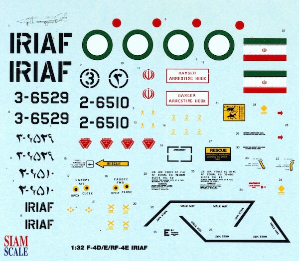 F4D/F4E/RF4E Phantom (Islamic Republic of Iran AF-IRIAF) SSNIRIAF32001