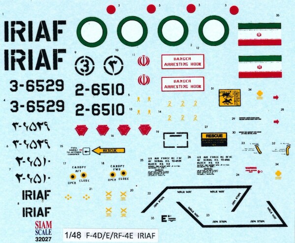 F4D/F4E/RF4E Phantom (Islamic Republic of Iran AF-IRIAF) SSNIRIAF48001