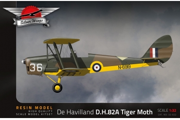 De Havilland DH82a Tiger Moth incl. Dutch Markings SW32-022