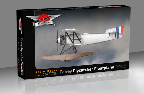 Fairey Flycatcher – wooden float with wheel SW32-025