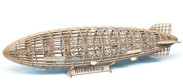 Zepppelin Hindenburg Holzbauzats / Wooden Kit 0253294