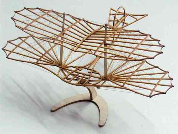 Lilienthal Gleiter Holzbauzats / Wooden Kit 0253308