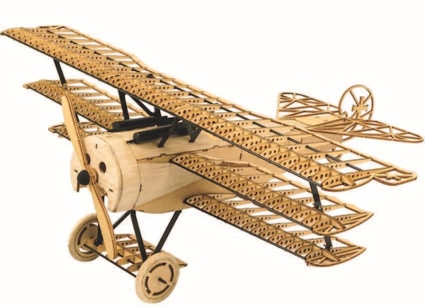 Fokker Dr1 Holzbauzats / Wooden Kit  0253359