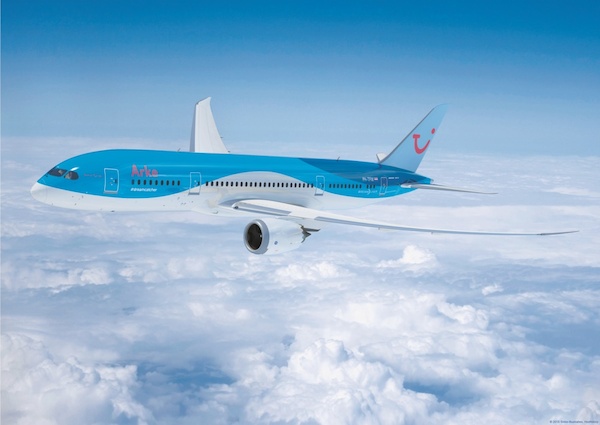 Arke Boeing 787 in flight Poster  POS-ARKE787